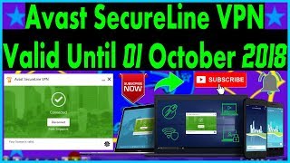 License Avast SecureLine VPN Aktif Sampai 01 Oktober 2018 Secara GRATIS 2RIS1PRO [upl. by Venita489]