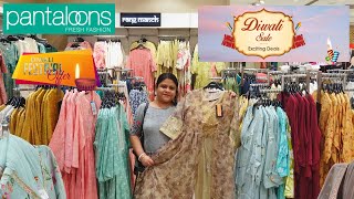 DIWALI PANTALOONS FASHION SALE OFFER UPTO 70 🌹  Rangmanch By Pantaloons Womens kurtis [upl. by Arrak]