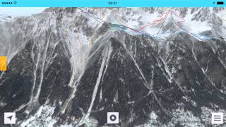 FATMAP  Chamonix 3D Ski Map [upl. by Horne]