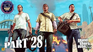 Grand Theft Auto V Walkthrough Part 28 PC  No Commentary FULL GAME [upl. by Leitnahs]