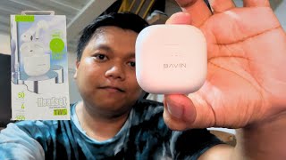 BAVIN 27 BLUETOOTH EARPHONES REVIEW [upl. by Akiehsal]