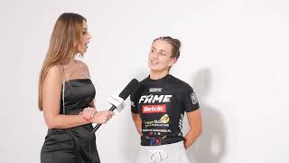 PATRYCJA WIEJA JOANNA JĘDRZEJCZYK GRATULOWAŁA MI WALKI Z WAY OF BLONDE NA FAME 11 [upl. by Eednarb212]