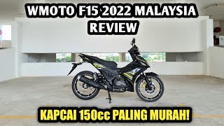 WMOTO F15 2022 MALAYSIA  REVIEW [upl. by Bowles]