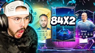 The BEST 84 x 2 PACKS Neymar double walkout [upl. by Naltiac]