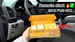 How To Install Start X Remote Start On Your F150 [upl. by Eehc176]