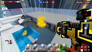 pixelgun3d opening clan chests gameplay [upl. by Leelah45]