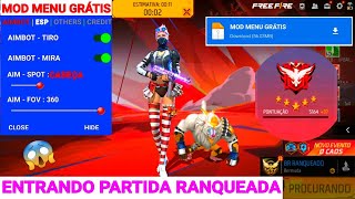 NOVO HACK GRÁTIS DO FREE FIRE MOD MENU NOVA ATUALIZAÇÃO COMPLETO COMO BAIXAR E INSTALAR [upl. by Are]