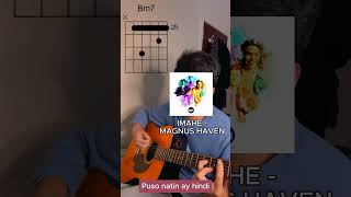 Uncover MAGNUS HAVENs IMAHE Guitar Chords 🎸 shorts [upl. by Egdamlat]