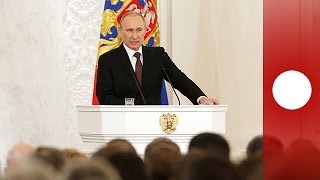 Full video Putins address on Crimea joining Russia signing ceremony [upl. by Puri348]