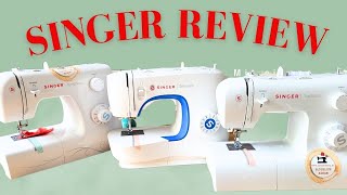 Singer Nähmaschine Singer sewing machine test 🇩🇪🇬🇧 welche ist die Beste [upl. by Atinele]