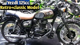 yezdi 125cc new model launch in India 2024  upcoming 125cc bike🤩launch date features price [upl. by Yunick]