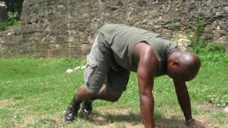 Kupigana Ngumi African Martial Arts Core Conditioning amp Flexibility Workout [upl. by Magdala]