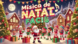 NATAL MÚSICA FÁCIL DE CANTAR  MÚSICAS NATALINAS 2024Brilha luz de Natal [upl. by Haney]