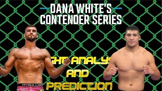 Contender Series Bartosz Szewczyk vs Diyar Nurgozhay Fight Analysis amp Prediction Week 8 [upl. by Newbill37]