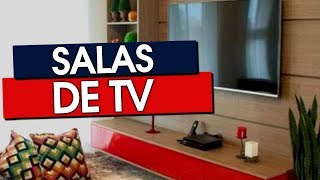 50 SALAS DE TV DECORADAS COM CAPRICHO [upl. by Akinoj]