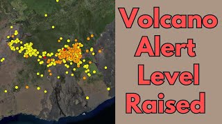 Alert Level Raised At Hawaiis Kilauea Volcano [upl. by Cosette453]