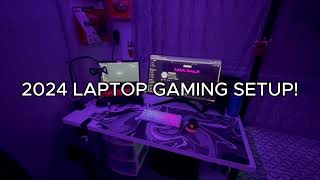 Best Budget Laptop Gaming Setup 2024 [upl. by Alakcim]