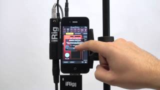 MIDI control in AmpliTube 25 for iPhone iPad iPod touch with iRig MIDI [upl. by Ycrep47]