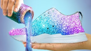 46 SPARKLING HACKS WITH SHOES [upl. by Ahsinuq]