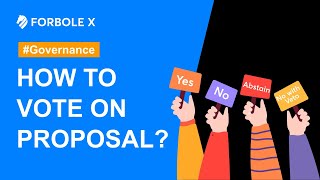 How to vote on proposal using Forbole X [upl. by Eladroc]