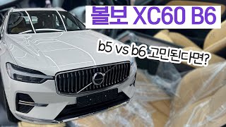 볼보 xc60 b6 vs b5 고민된다면 [upl. by Sabra]