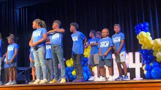 Jessica L Cato’s Step Team at the Jeffrey amp Harriet Lampkin Foundation’s Summer Cultural Arts Camp [upl. by Remmos394]