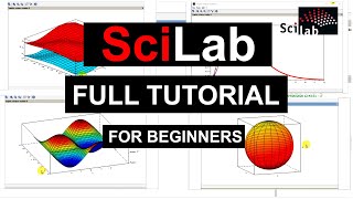 SciLab Tutorial For Beginners FULL Everything you Need to know to Virtually Plot anything [upl. by Dietrich]