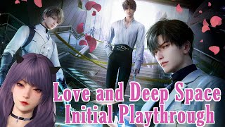 A 3D FirstPerson Otome Game  Love and Deepspace Initial PlaythroughFirst Impressions [upl. by Lenoyl30]