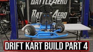 Battle Aero Drift Kart Build Part 4 Angle Kit Install [upl. by Hollie]