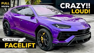 2024 Lamborghini URUS S NEW Facelift BRUTAL LOUD Sound V8 Revs FULL Review Exterior Interior [upl. by Shanta]