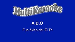 ADO  Multikaraoke  Fue Éxito de El Tri [upl. by Nilpik946]