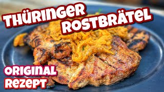 Thüringer Rostbrätel nach Originalrezept  Westmünsterland BBQ [upl. by Llywellyn]