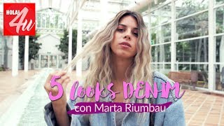 Lookbook DENIM  Con Marta Riumbau [upl. by Yhtorod]