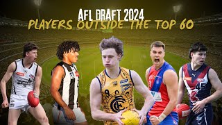 Players Outside the Top 60 amp FatherSonNGA Prospects  AFL Draft 2024 [upl. by Lennor]