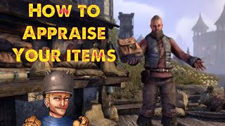 ESO Explained How to Appraise Your Items Price CheckingConsidering TraitsRarity and More [upl. by Steffie]