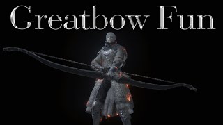 Dark Souls 3 Millwood Greatbow Fun [upl. by Eiggep]