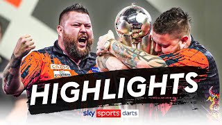 Michael Smith amp Michael van Gerwens EPIC final  World Darts Championship Final 2023 Highlights [upl. by Micheline]