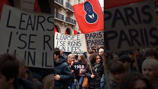 The 1968 Uprising A Catalyst for Change in France history shorts facts [upl. by Nehr]