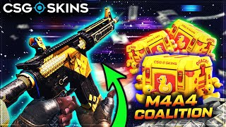 YENI M4A4 U SONUNDA CIKARDIM Csgoskins Promo Code 2024 [upl. by Scholem]