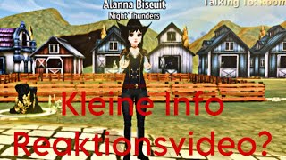 InfoReaktionsvideo Horse Riding TalesGerman [upl. by Dzoba]