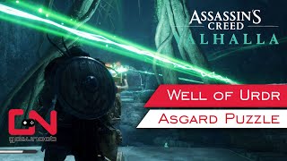 AC Valhalla Unseal the Well of Urdr  Asgard Well Puzzle Solution  Well Traveled Quest [upl. by Ylrebmek]