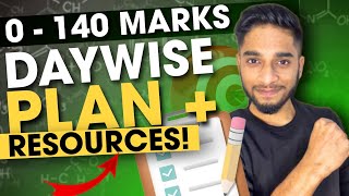 JEE Mains 2024 0 to 140 marks in 30 days🔥 Complete DAYWISE plan💯 iit jee [upl. by Philcox]