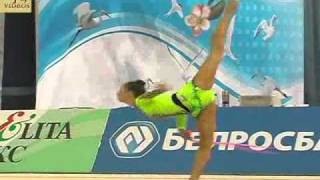 Daria Dmitrieva RUS Rope Minsk 2010 [upl. by Rubenstein]