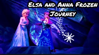 Elsa and Anna Frozen Journey at Fantasy Spring disneyseatokyo [upl. by Netaf]