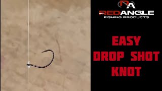 How To Tie A Drop Shot Knot  Quick And Easy [upl. by Derej196]