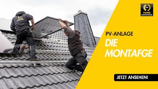 Wie lange dauert die Montage einer PVAnlage [upl. by Gambrill]