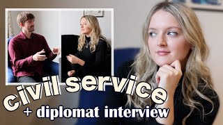 Civil Service Fast Stream Advice interview with a diplomat [upl. by Nalyk]