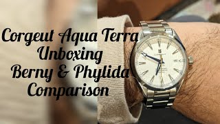 Corgeut Aqua Terra homage unboxing and comparison to Berny and Phylida Episode 10 [upl. by Benildis]