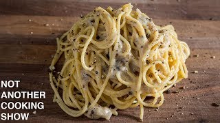 how to make REAL CACIO E PEPE like they do in ROME [upl. by Nhguaved]