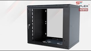 HU RACK szekrény Standard 19 9U 400 sticla neagra [upl. by Rintoul]